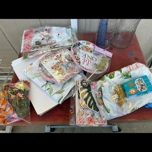 Floral Party Decoration Set